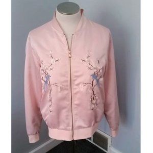 Embroidered Bomber Jacket